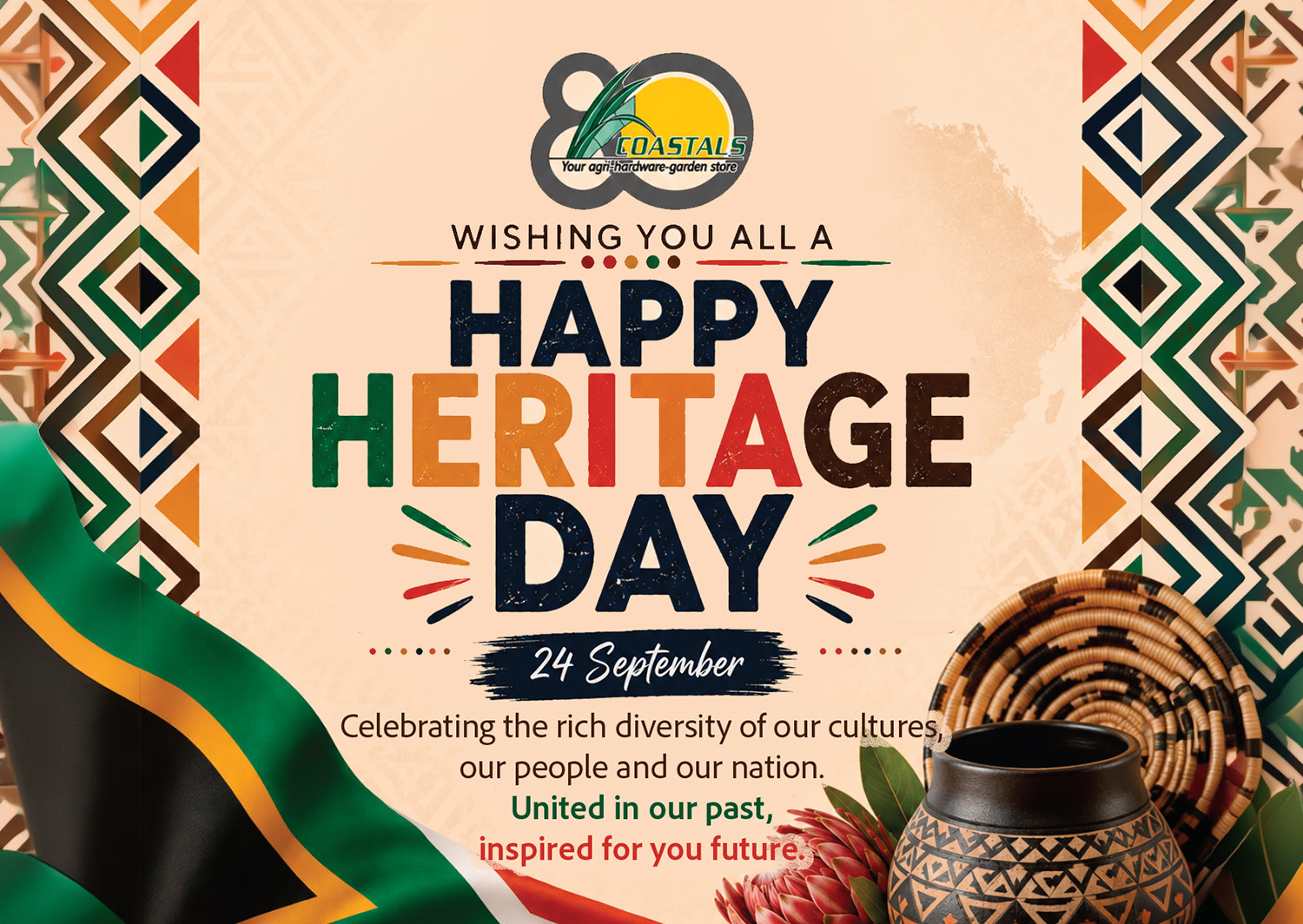 Celebrating Heritage 24 September at Coastals